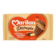 BISC DISTRACAO CHOC BCO MARILAN 280G