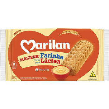 BISC MAIZENA C/FAR LACTEA MARILAN 300G