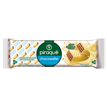 BISC PIRAQUE CHOCOWAFER CHOC BCO 100,8G