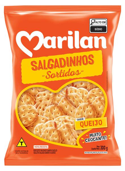 BISC SALG SORT QUEIJO MARILAN 300G