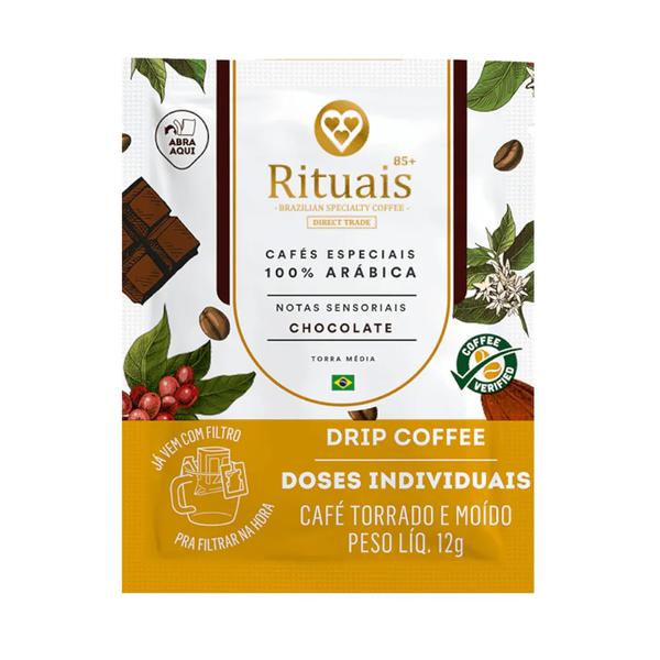 CAFE DRIP RITUAIS ARABICA CHOC 3CORACOES