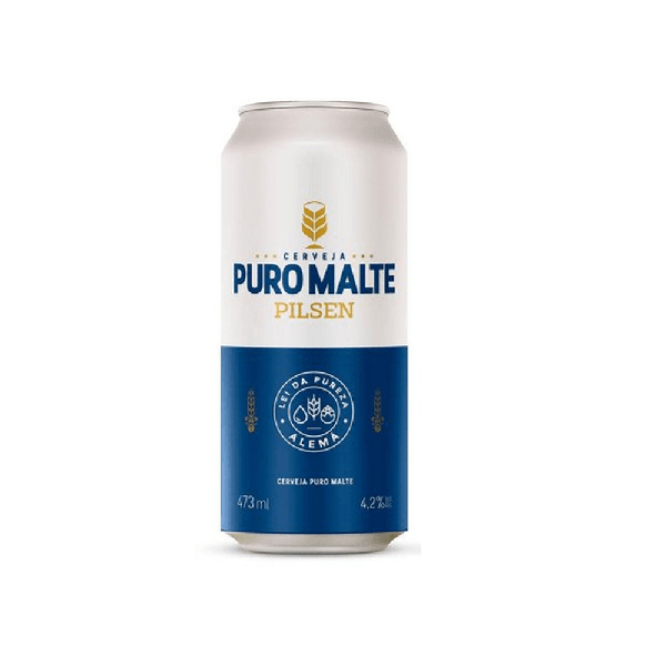 CERV PURO MALTE PILSEN 473ML LT