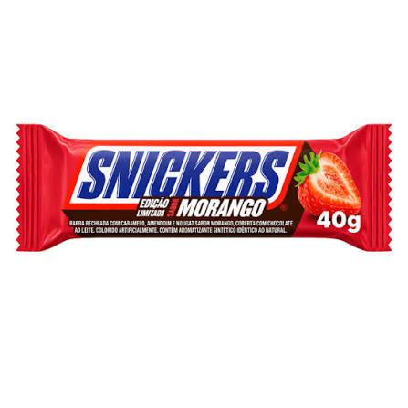 CHOC SNICKERS 40G MORANGO