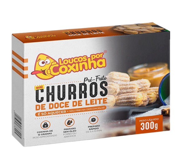 CHURROS CONG D LEITE LOUCO COXINHAS 300G
