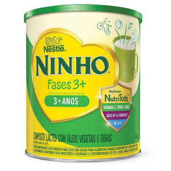 COMPOSTO LACTEO NINHO FASES 3+ 800G