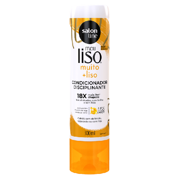 COND SALON LINE 300ML LISO CHAPADO