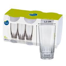 CONJ COPO VIDRO NADIR VEGAS 300ML C/6UN