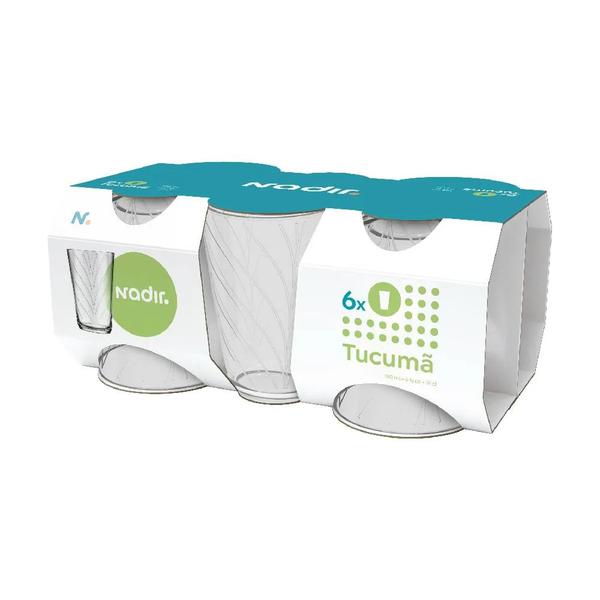 CONJ COPO VIDRO NADIR TUCUMA 6UN
