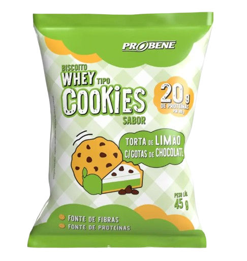 COOKIES WHEY TORTA LIMAO PROBENE 45G