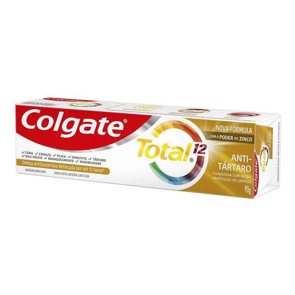 CR DENT COLGATE 90G TOTAL12 ANTI TART