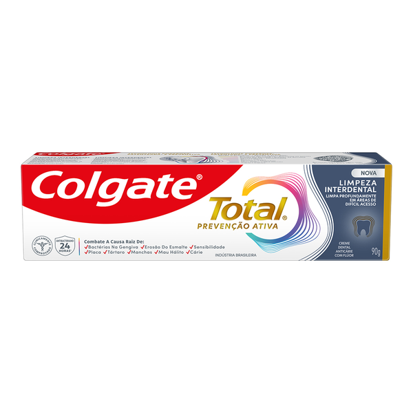 CR DENT COLGATE 90G TOTAL LIMP INTERDENT
