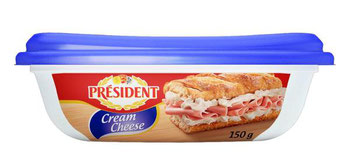 CREAM CHEESE TRAD PRESIDENT 150G