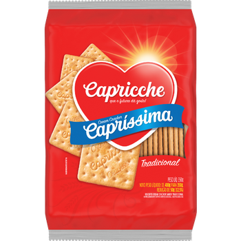 CREAM CRAKER TRADICIONAL CAPRICCHE 350G