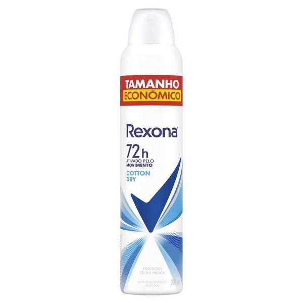 DES AER REXONA 200ML COTTON DRY
