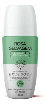 DES ROLLON ROSA SELVAGEM 85ML ERVA DOCE