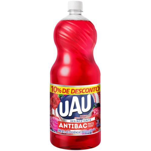 DESINF ANTIBAC UAU 2L FLOR E F. VERM 10%