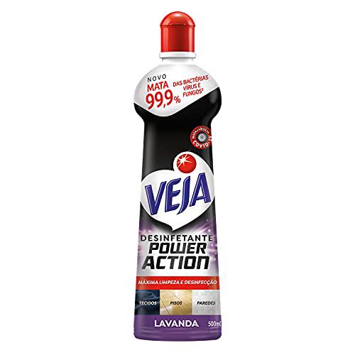 DESINF VEJA LAV 500ML POWE ACTION SQUEEZ