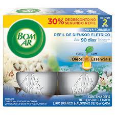 DIFUSOR ELET BOM AR LIRIO 16ML PACK C/2R