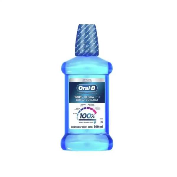 ENX BUCAL ORAL-B 500ML 100% MENTA REFRES