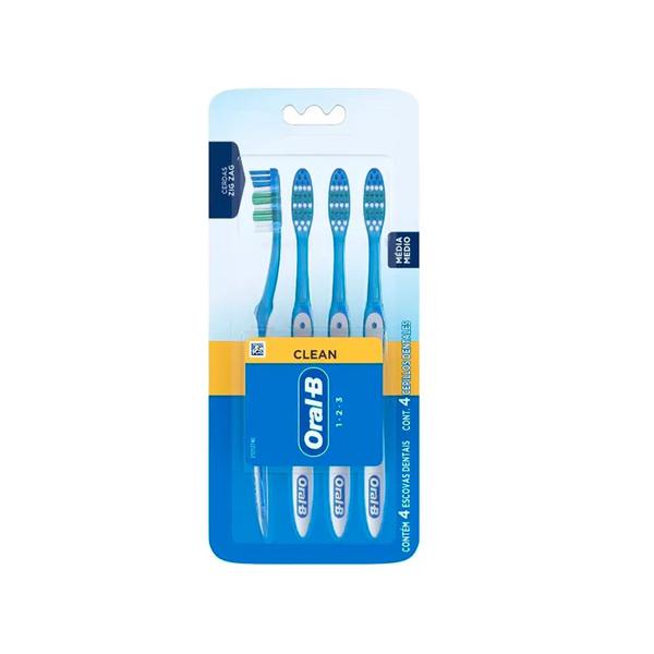 ESC DENT ORAL-B 123 CLEAN  4UN