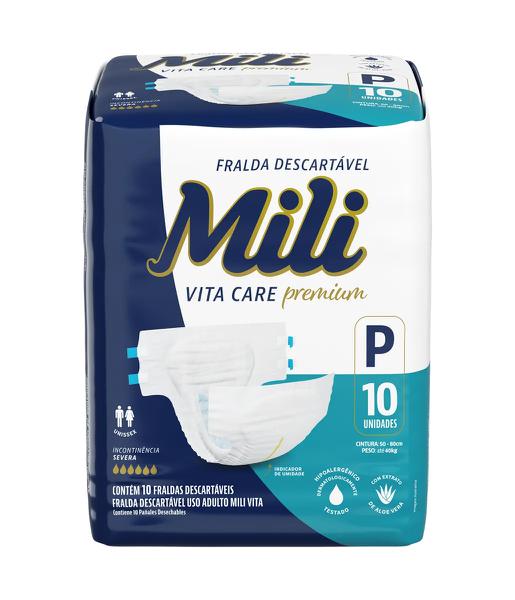 FRALDA ADULTO MILI VITA COMFORT 10UN