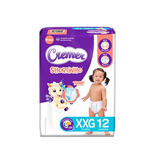 FRALDA CREMER SHORTINHO JUMBIN XXG 12UN