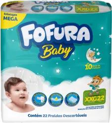 FRALDA FOFURA BABY MEGA XXG 22UN