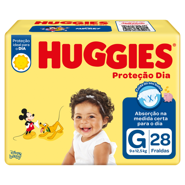 FRALDA HUGGIES T PROT DIA JUMBO G 28UN
