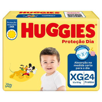 FRALDA HUGGIES T PROT DIA JUMBO XG 24UN