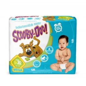 FRALDA SCOOBY DOO BABY MEGA G 30UN