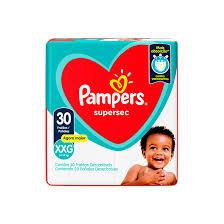 FRALDA SUPERSEC PAMPERS MEGA XXG 30UN
