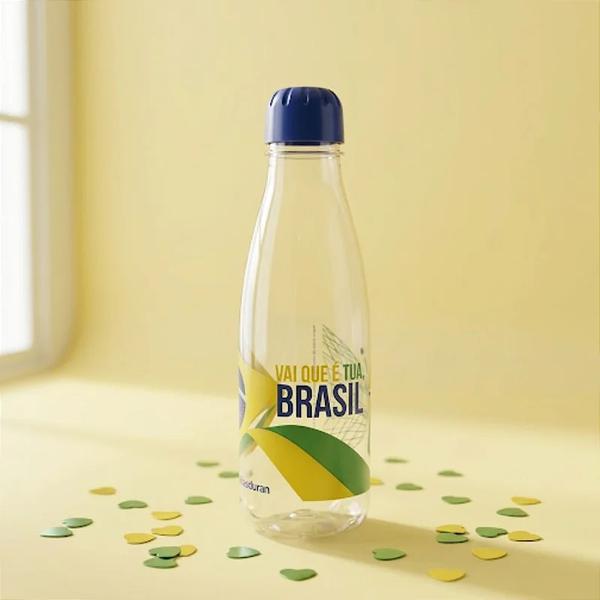 GARRAFA  PET PARIS BRASIL 600ML SQUEEZE