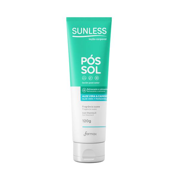 GEL POS SOL SUNLESS 120G ALOE VERA