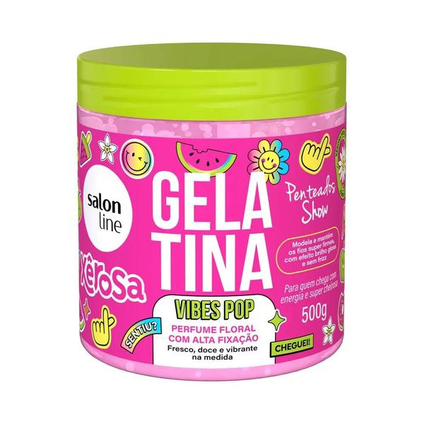 GELATINA SALON LINE XEROSA 500G VIBES PO