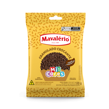 GRANU CROC CHOC MIL CORES MAVALEIRO 120G