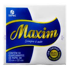 GUARDANAPO MAXIM 23X22CM 500UN
