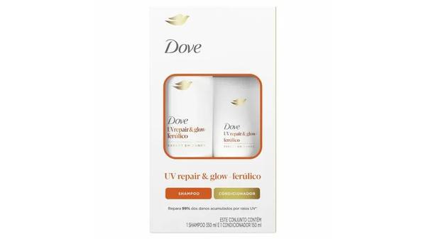 KIT DOVE SH350ML COND150M LUV E GLOW