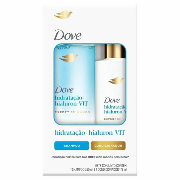 KIT DOVE SH400+COND175ML HIDR+HIALURON