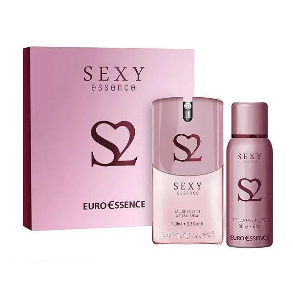 KIT EURO ESSENCE COL100+PARF 15ML SEXY