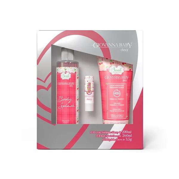 KIT GIOVANNA BABY BODY CHERRY+HID+LIP