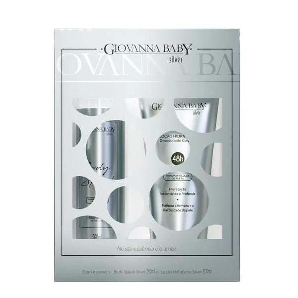 KIT GIOVANNA BABY BODY SPLASH SILVER+HID