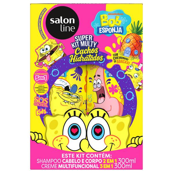 KIT KIDS SALON LINE SH+COND 300ML BOB ES