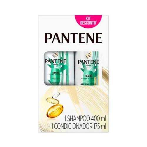 KIT PANTENE SH400ML+COND 175ML BAMBU