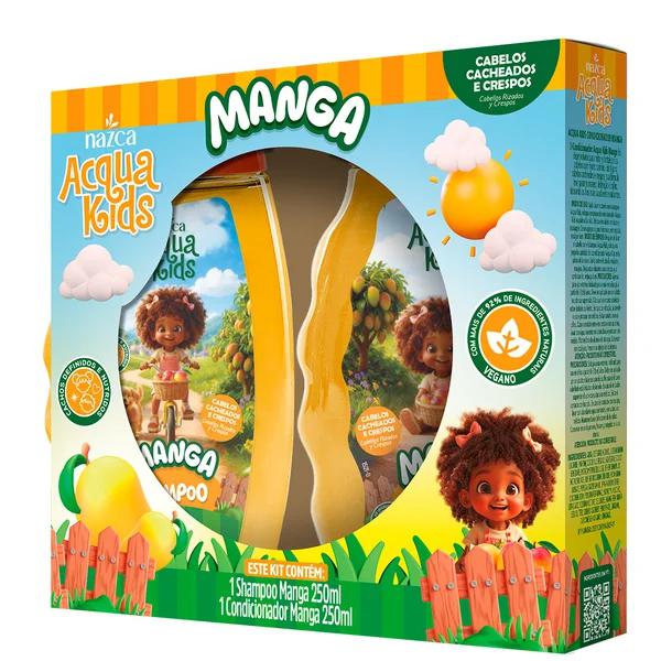 KIT SH+COND ACQUA KIDS 250ML MANGA