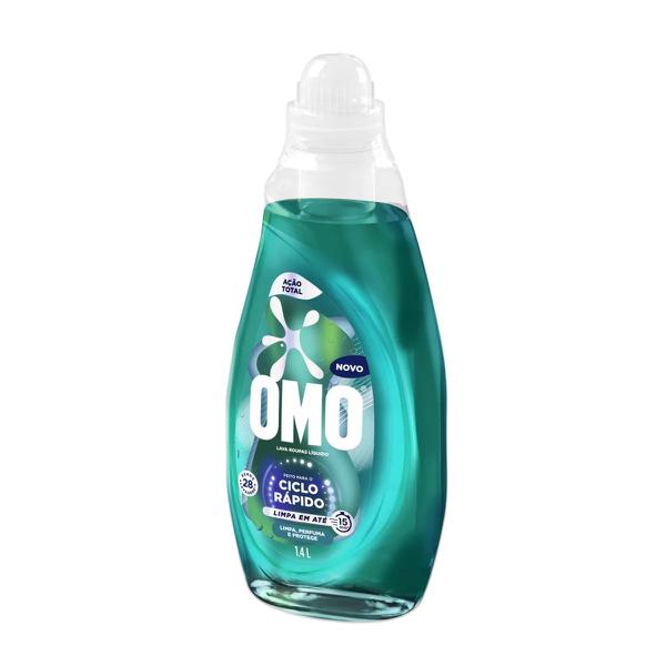 LAVA ROUPA LIQ OMO CICLO 1,4L ACAO TOTAL