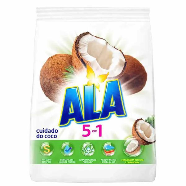 LAVA ROUPA PO ALA CUIDADO COCO 1,6KG SC
