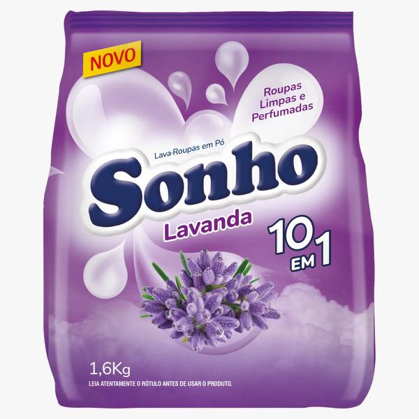 LAVA ROUPA PO SONHO LAVAND 1,6KG