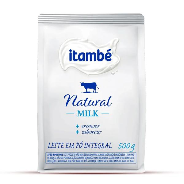 LEITE PO INT NATURAL MILK ITAMBE 500G SC