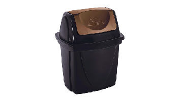 LIXEIRA P/PIA DS E-BLACK PLASUTIL 4,9L