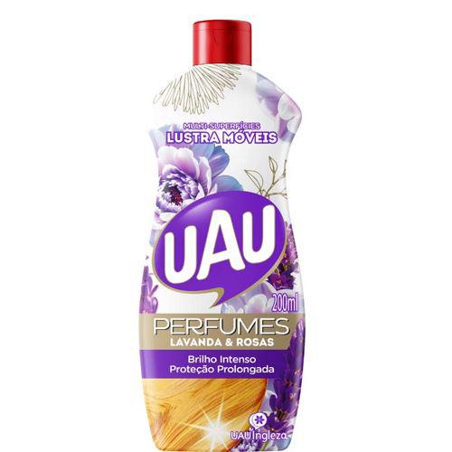 LUSTRA MOVEIS UAU 200ML LAVAND E ROSAS